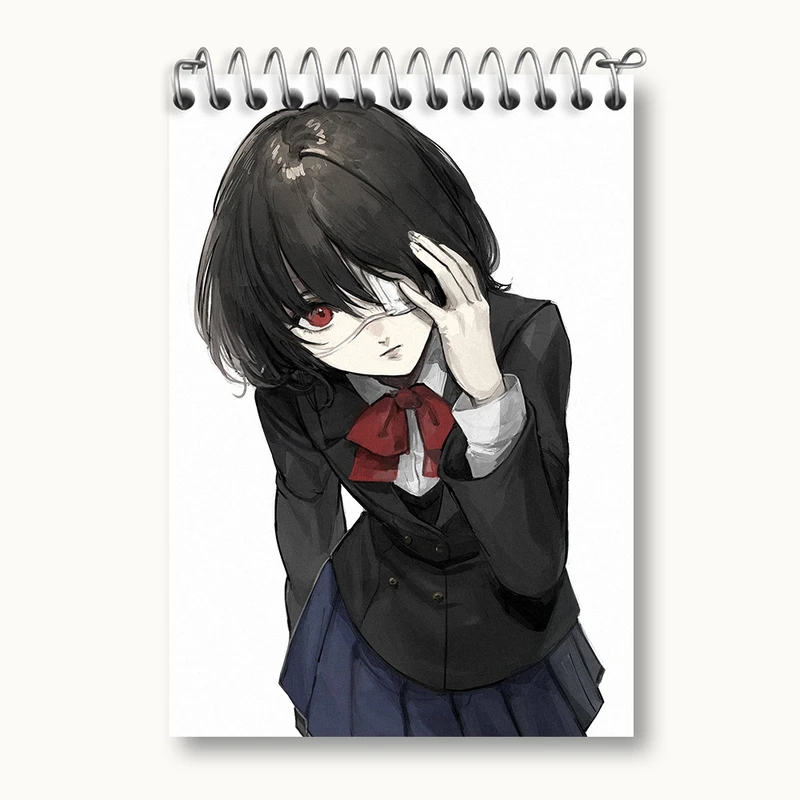 دفتر یادداشت 50 برگ خندالو مدل میساکی می انیمه دیگری کد 32026