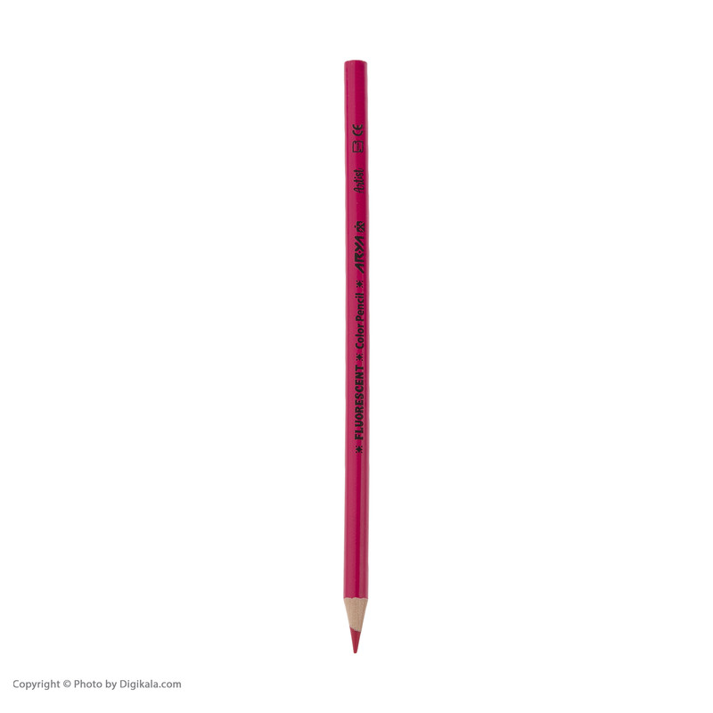 مداد رنگی 12 رنگ آریا مدل فلورسنت کد 3611