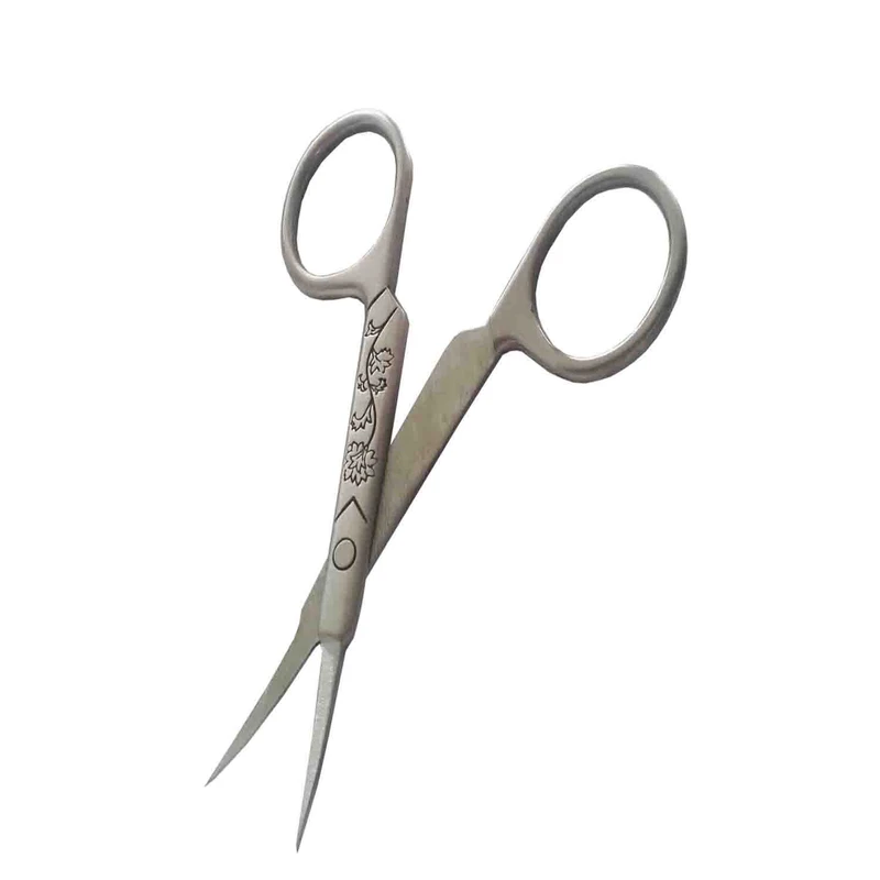 قیچی ابرو اوکاتیلا مدل گلدار