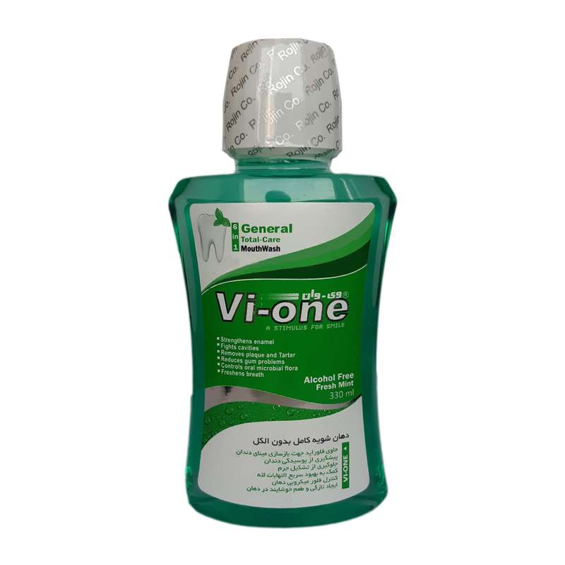 دهان شویه وی وان مدل Fresh Mint حجم 330 میلی لیتر دهان شویه وی وان مدل Fresh Mint حجم 330 میلی لیتر