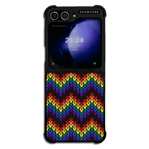 AKAM AMC-WSGZFLIP5-WINTER FABRIC12 Cover For Samsung Galaxy Z Flip 5