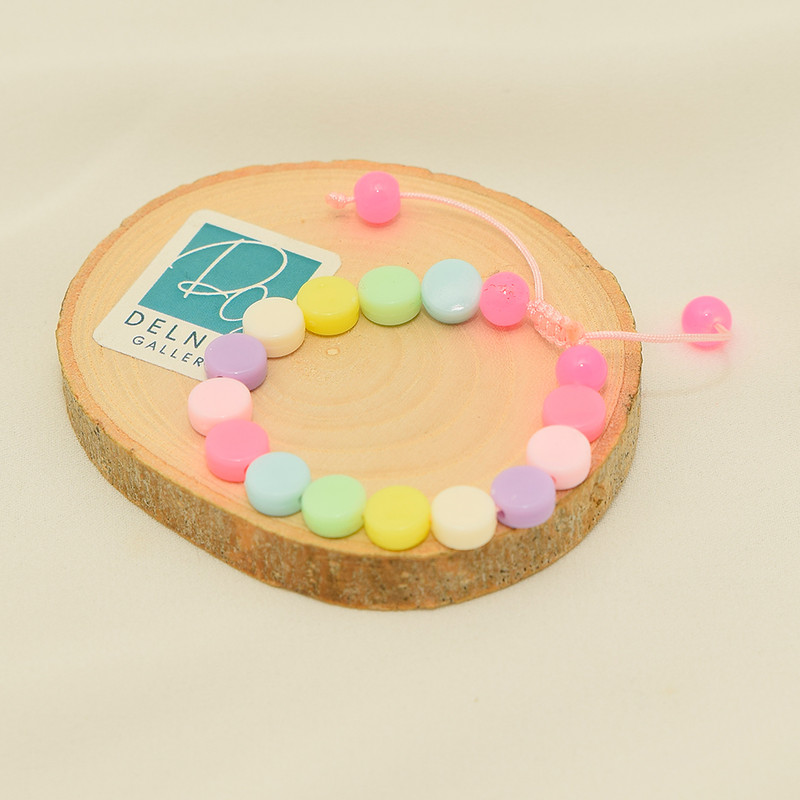 دستبند دخترانه دلنار گالری مدل آبنبات پاستیلی دستبند دخترانه دلنار گالری مدل آبنبات پاستیلی