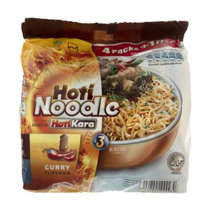 نودل هاتی کارا با طعم کاری -  75 گرم بسته 5 عددی
