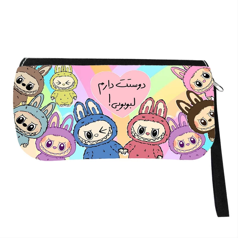 جامدادی پاد آفرین مدل فانتزی طرح عروسک لبوبو ترند کد p21