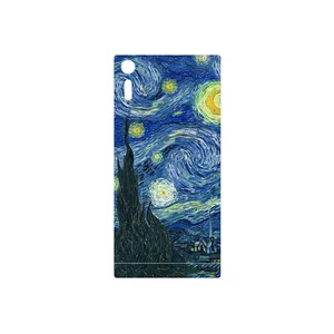 MAHOOT The Starry Night of van Gogh Cover Sticker for Sony Xperia XZ