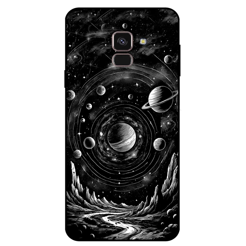 کاور مگافون طرح مریخ مدل 7424 مناسب برای گوشی موبایل سامسونگ Galaxy A8 2018