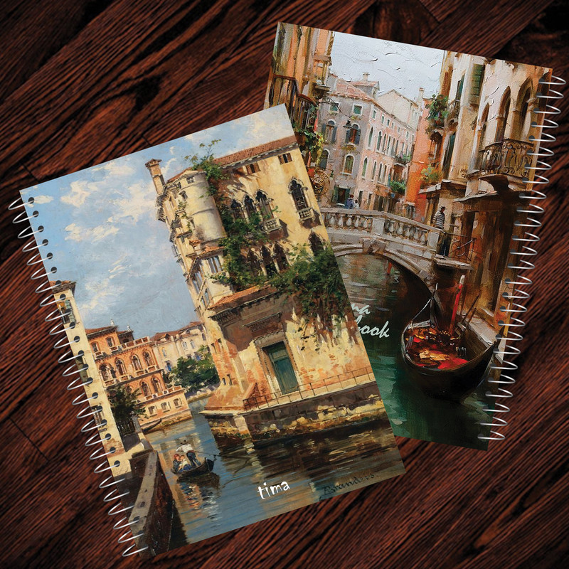 دفتر زبان 50 برگ تیما مدل مونیکا مجموعه 4 عددی