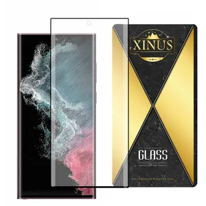 محافظ صفحه نمایش سرامیکی مات ژینوس مدل EDGCMX مناسب برای گوشی موبایل سامسونگ Galaxy S22 Ultra 5G