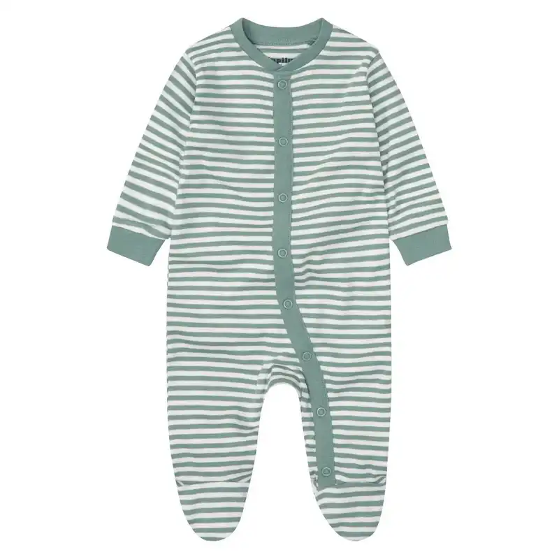 سرهمی نوزادی لوپیلو مدل راه راه رنگ سبز