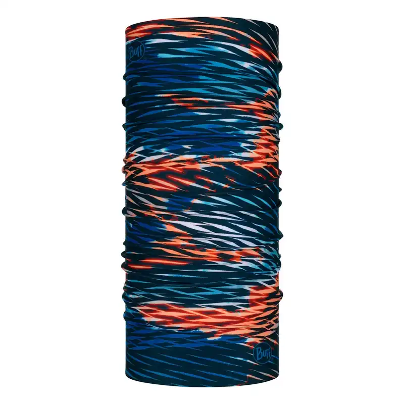 دستمال سر و گردن باف مدل Veneer Blue