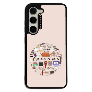 AKAM AMCWSGS23-FRIENDS3 Cover For Samsung Galaxy S23