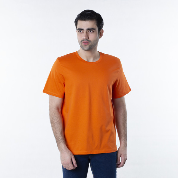 تیشرت مردانه کالینز مدل 142012100-ORANGE