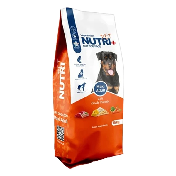 غذا خشک سگ بالغ نوتری پت مدل Maxi adult با طعم مرغ وزن 2 کیلوگرم