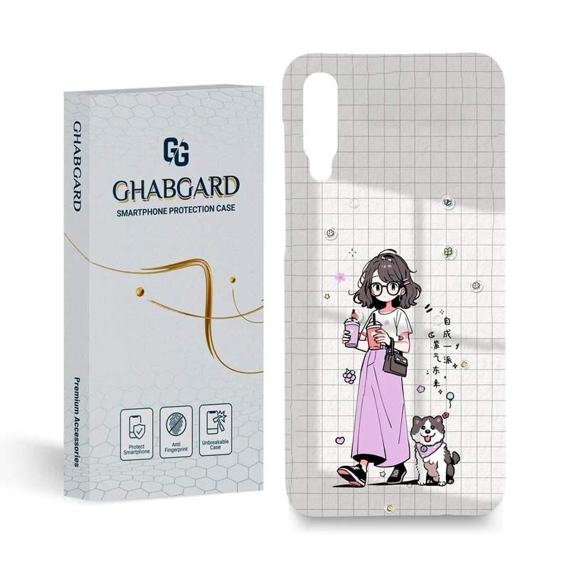 کاور قاب گارد مدل دخترانه مناسب برای گوشی موبایل سامسونگ Galaxy A50 / A50S / A30S 