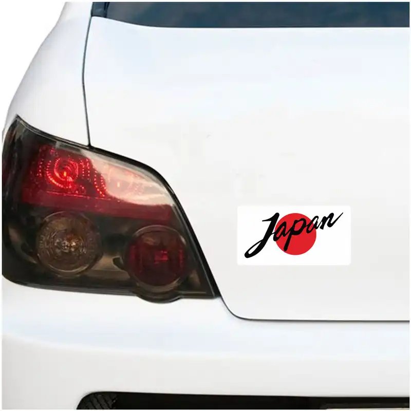 برچسب بدنه خودرو صفا طرح پرچم ژاپن