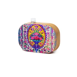 گلدان دکوری مدل Racord - P118 Printed C