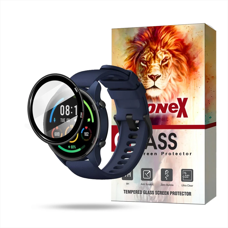  محافظ صفحه نمایش لایونکس مدل PMMWLمناسب برای ساعت هوشمند شیائومی Mi Watch Color Sports