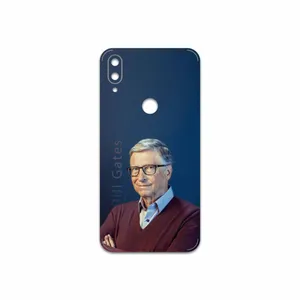 MAHOOT Bill Gates Cover Sticker for Xiaomi Mi Play
