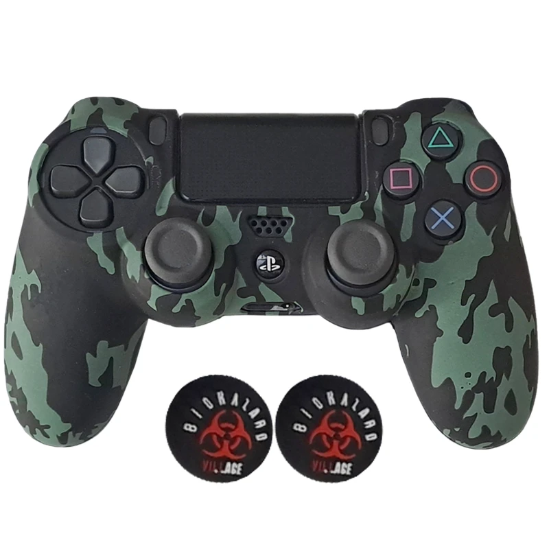 محافظ دسته پلی استیشن ۴ مدل ARMY PS4-422 به همراه روکش آنالوگ