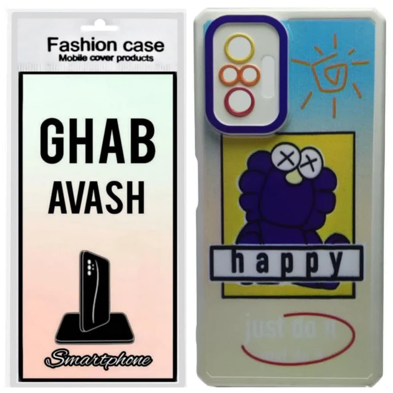 کاور قاب آوش طرح عروسکی مدل 033AR مناسب برای گوشی موبایل شیائومی REDMI NOTE10 PRO