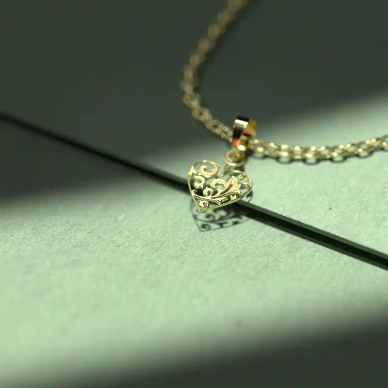 گردنبند طلا 18 عیار زنانه مدوپد مدل دایره کد CA10063