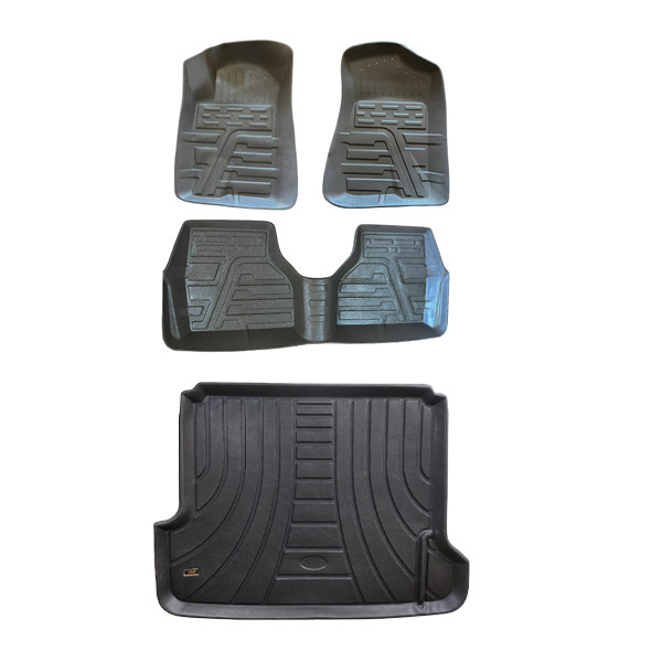 کفپوش سه بعدی خودرو مدل بابول مناسب برای سمند به همراه کفپوش صندوق