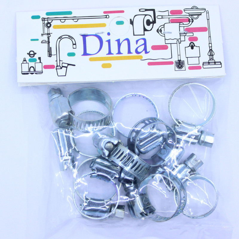 بست شلنگ دینا مدل Tork13/19 بسته 10 عددی