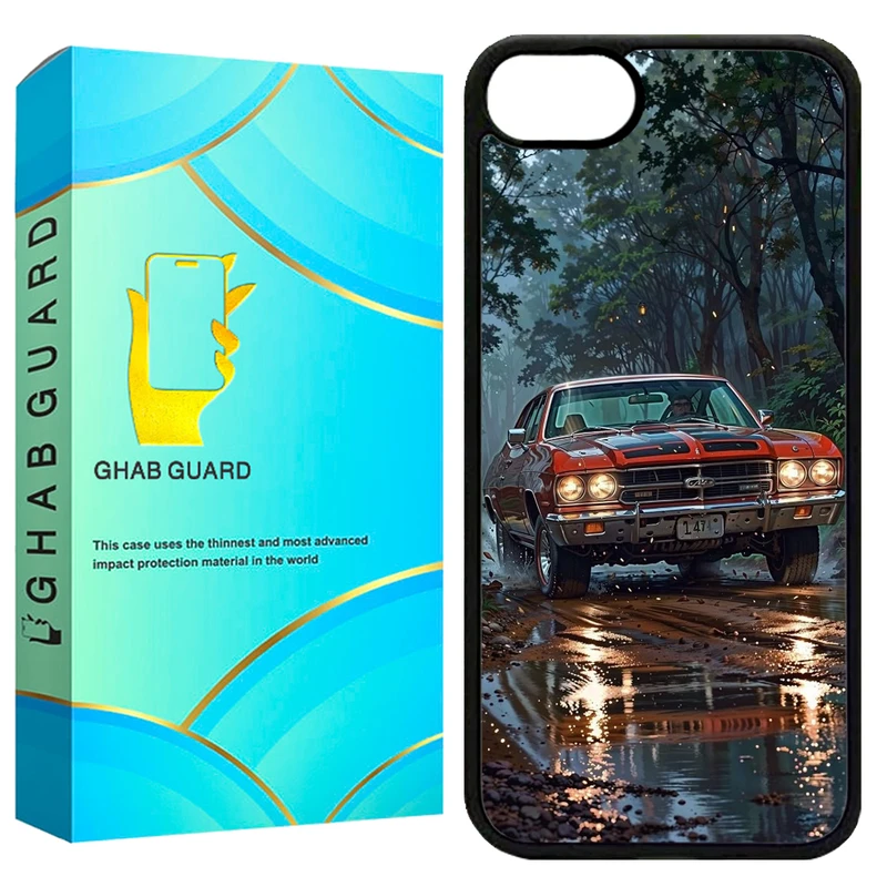 کاور قاب گارد طرح ماشین مدل G16E مناسب برای گوشی موبایل اپل iPhone 16e