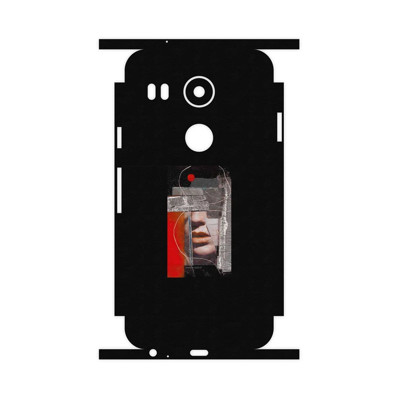 برچسب پوششی ماهوت مدل Collage of Mouth-FullSkin مناسب برای گوشی موبایل گوگل Nexus 5X