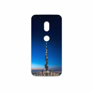 MAHOOT Dubai City Cover Sticker for Motorola Moto G4 Play