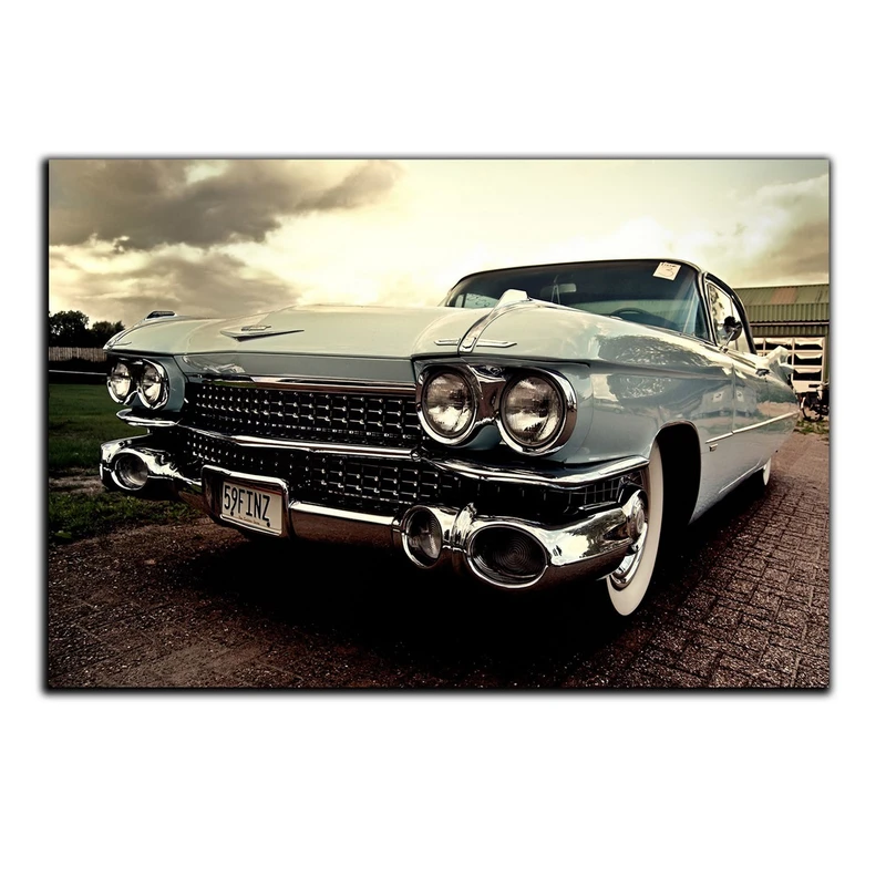 تابلو شاسی بکلیت طرح ماشین کلاسیک مدل SH-4886