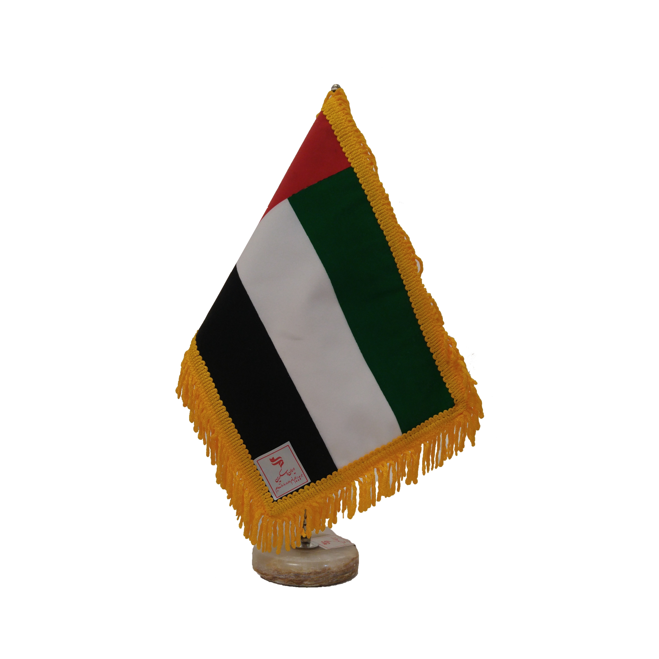 پرچم رومیزی ایران اسکرین طرح پرچم امارات مدل 20505
