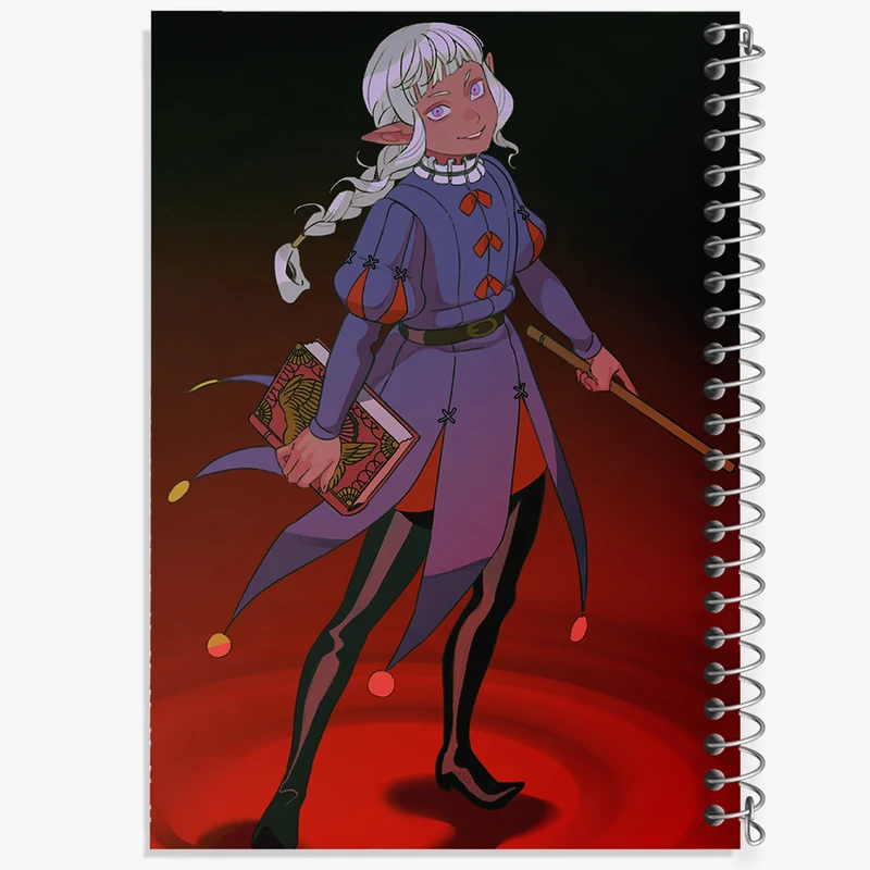 دفتر ژورنال نویسی 50 برگ خندالو مدل نقطه ای طرح ثیستل انیمه خوشمزه در سیاه چال کد 35924