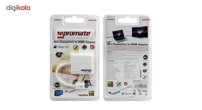 مبدل Mini DisplayPort به HDMI پرومیت مدل iView.HDMI