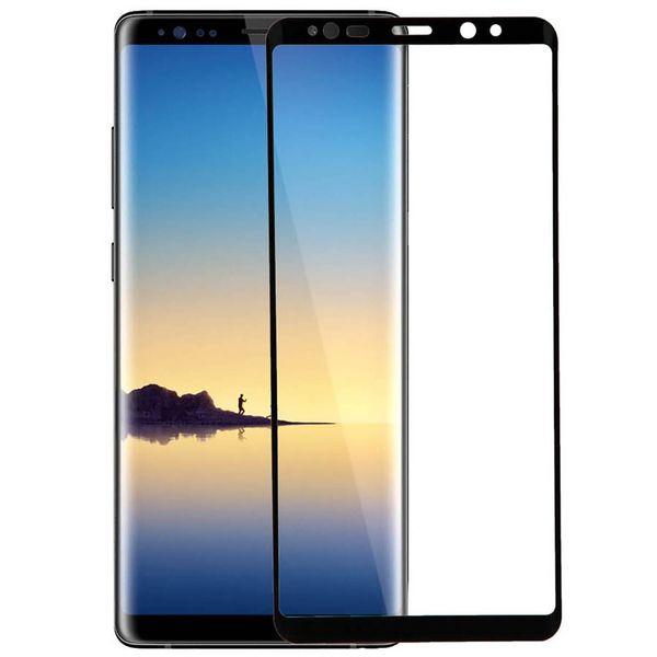 محافظ صفحه نمایش شیشه ای ریمکس مدلFull Cover مناسب برای گوشی موبایل سامسونگ Galaxy Note 8 محافظ صفحه نمایش شیشه ای ریمکس مدلFull Cover مناسب برای گوشی موبایل سامسونگ Galaxy Note 8