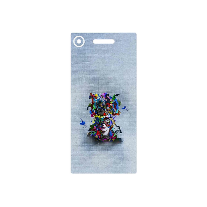 برچسب پوششی ماهوت مدل Collage of surreal Portrait of Women 4 مناسب برای گوشی موبایل سونی Xperia XZ1