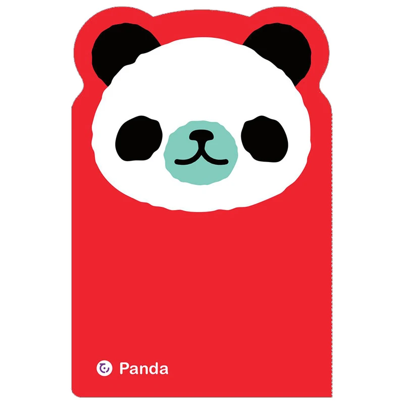 دفترچه یادداشت 32 برگ مدل حیوانات بانمک طرح پاندا کد 12008