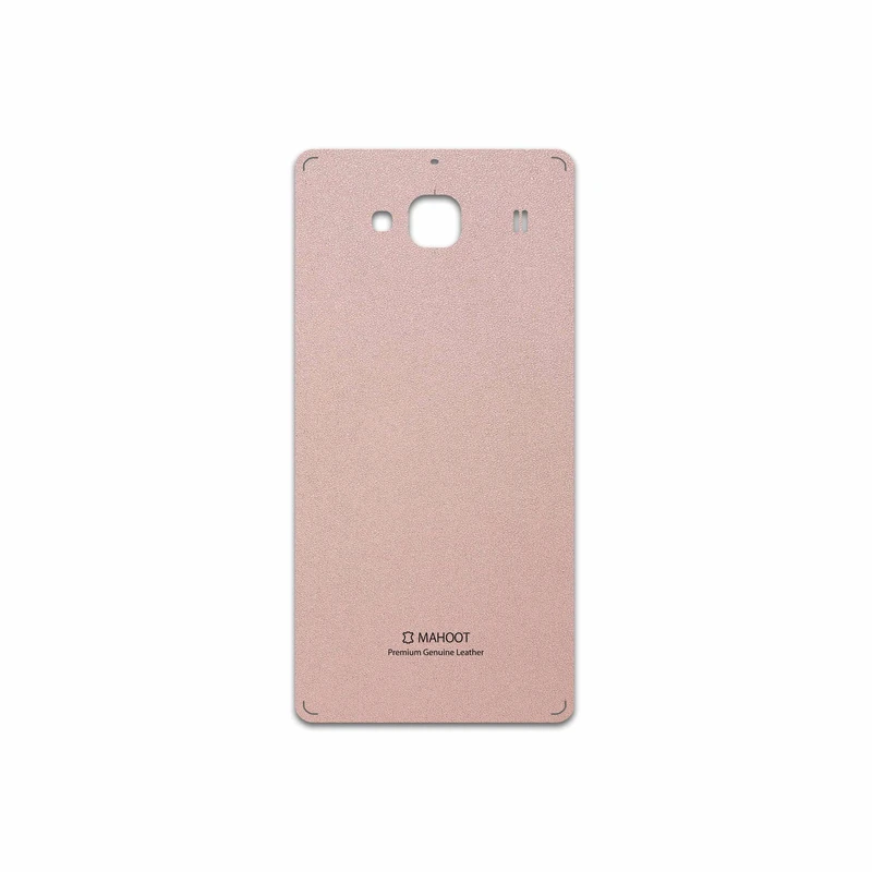 برچسب پوششی ماهوت مدل Rose Gold Leather مناسب برای گوشی موبایل شیائومی Redmi 2