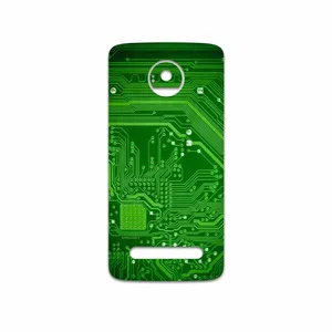 MAHOOT Green Printed Circuit Board Cover Sticker for Motorola Moto Z2 Play