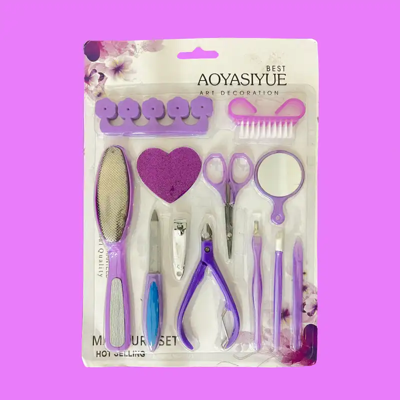 ست مانیکور آیاسیو مدل 006 بسته 12 عددی