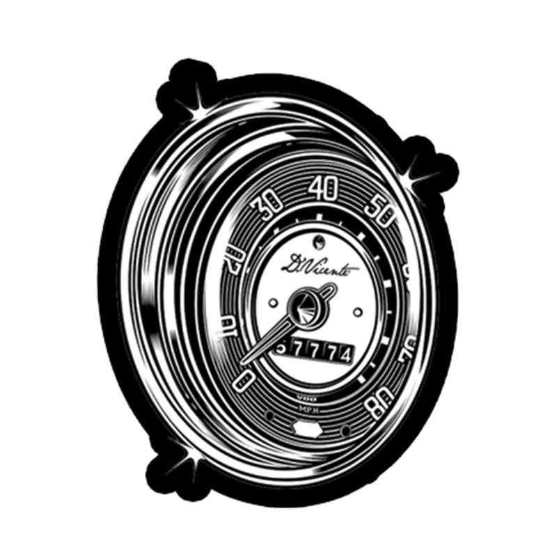 استیکر لپ تاپ طرح کیلومتر شمار کد 2282