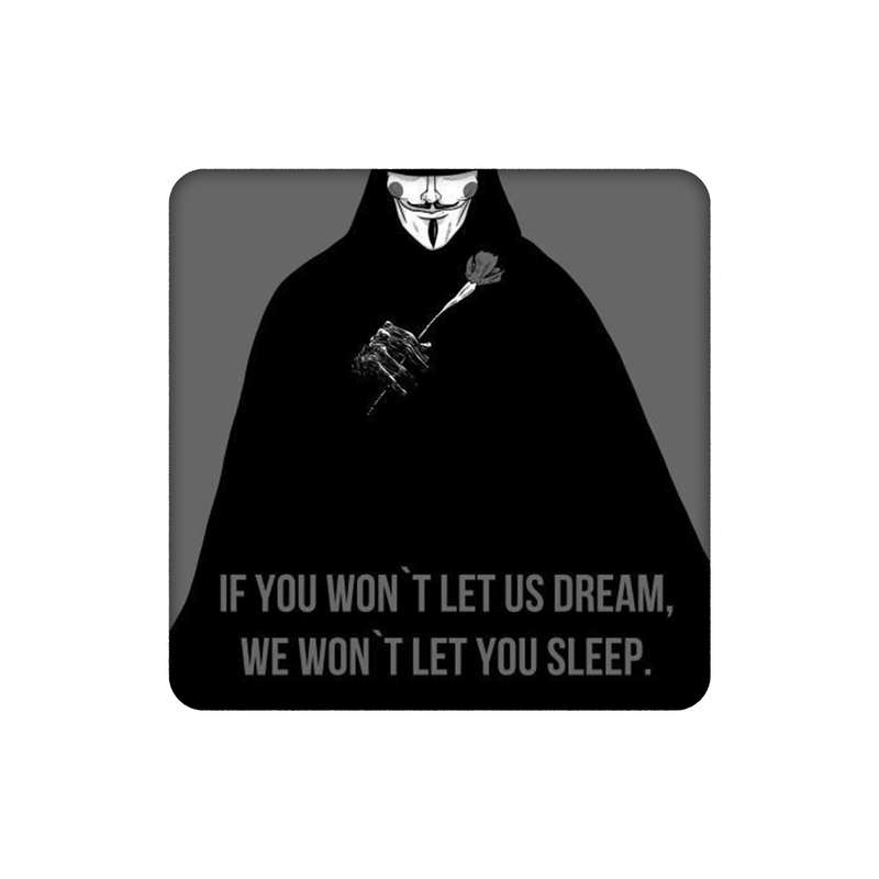زیرلیوانی طرح V for Vendetta کد 8102994