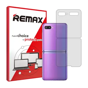 Remax transparent HyGEL model back protector suitable for Samsung Galaxy Z Flip 4G mobile phone