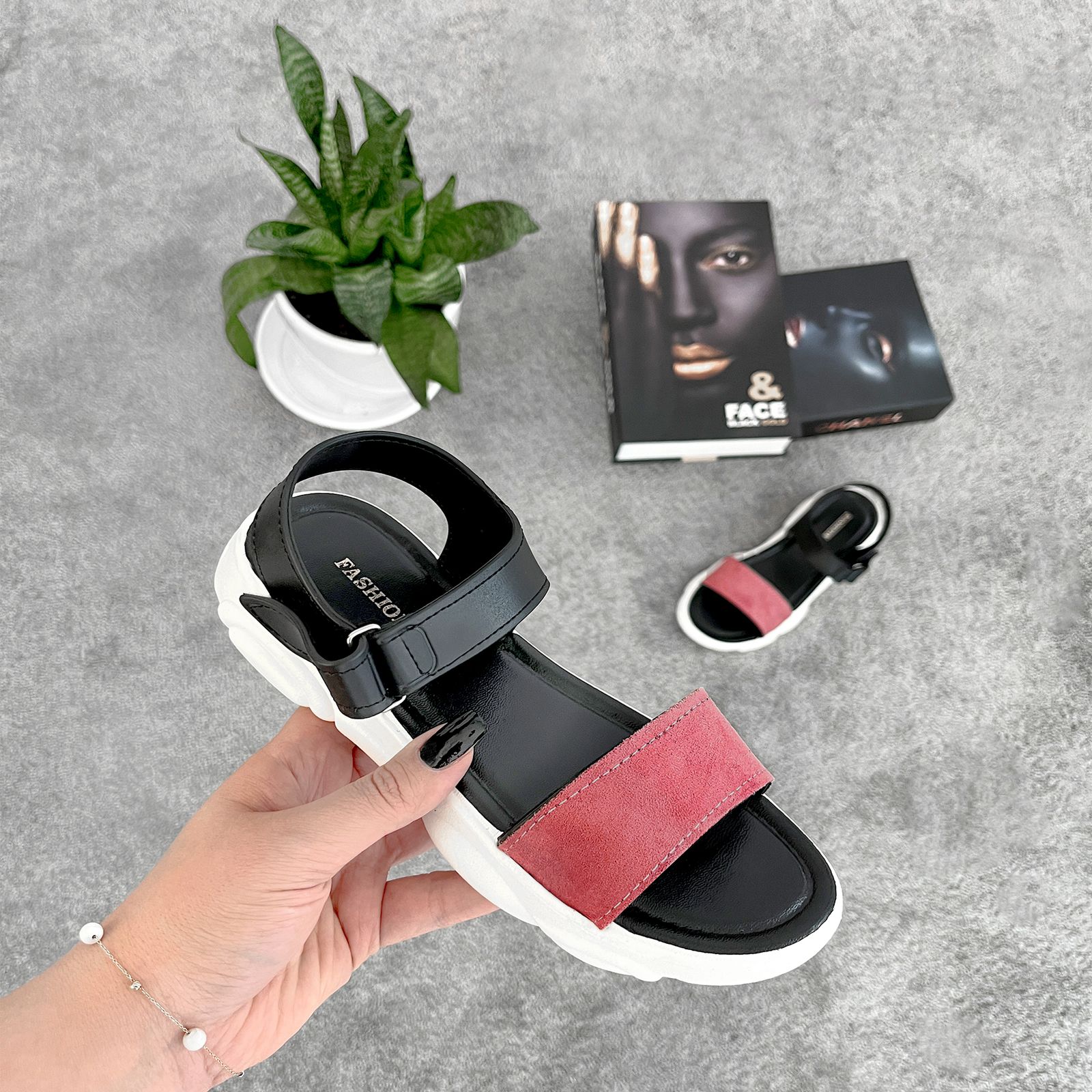 صندل زنانه پاپا مدل ملودی سوئیت کد 1436-BK -  - 40