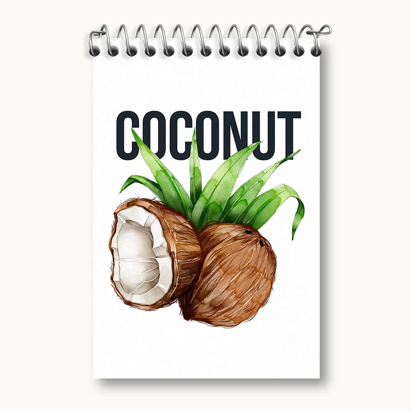 دفتر یادداشت 50 برگ خندالو مدل نارگیل کد F1531