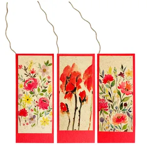 کارت پستال طرح گلزار کد 222 بسته 3 عددی