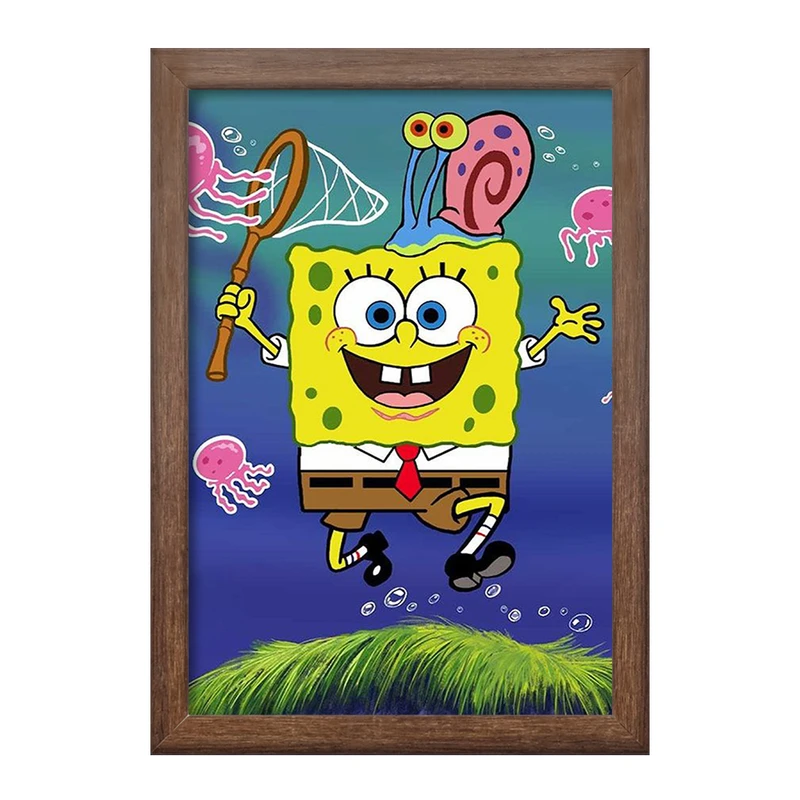 تابلو خندالو طرح باب اسفنجی  کد 1337