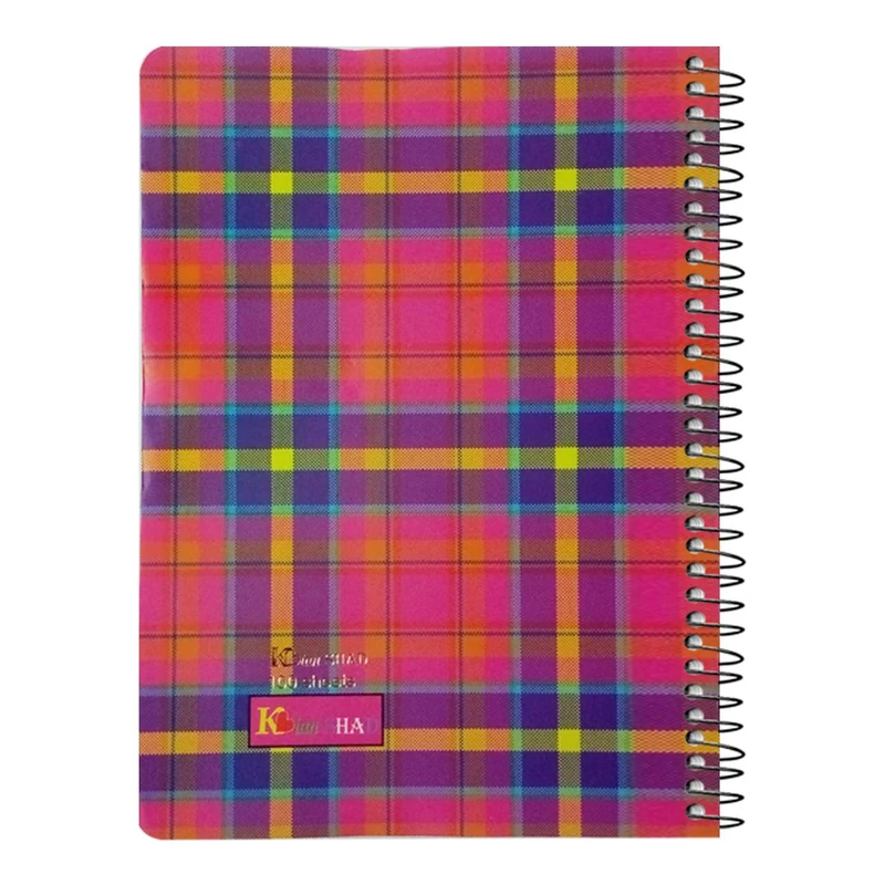 دفتر مشق 100 برگ کیان شاد مدل چهار خانه gh