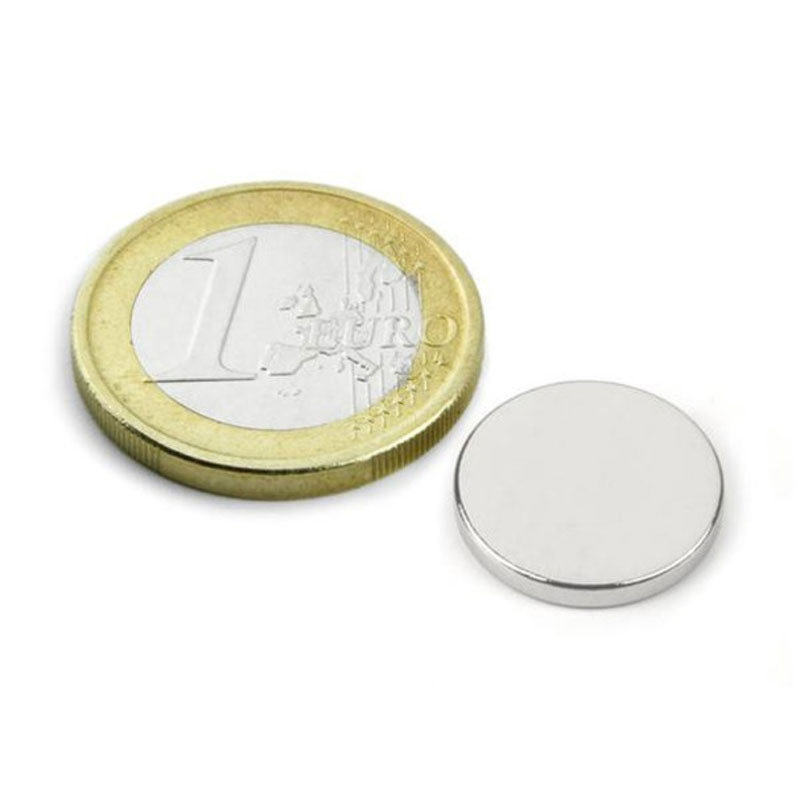 آهن ربا مدل نئودیمیوم دیسک 15x2mm بسته 2 عددی