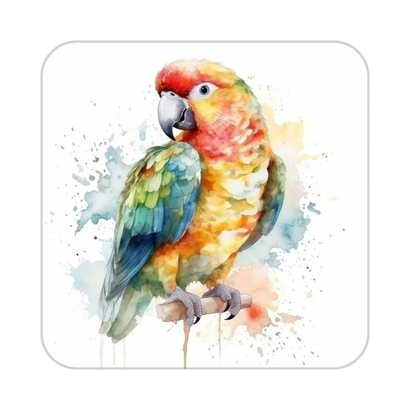 زیر لیوانی کاکتی طرح حیوانات رنگی مدل mp26556